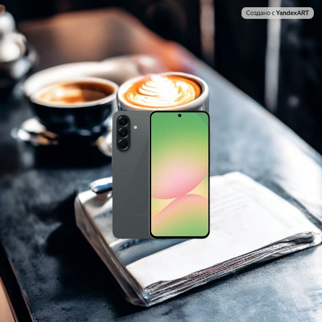 Смартфон Samsung Galaxy A56 5G 12/256Gb Awesome Graphite SM-A566B/DS (Global) Sim+eSim
