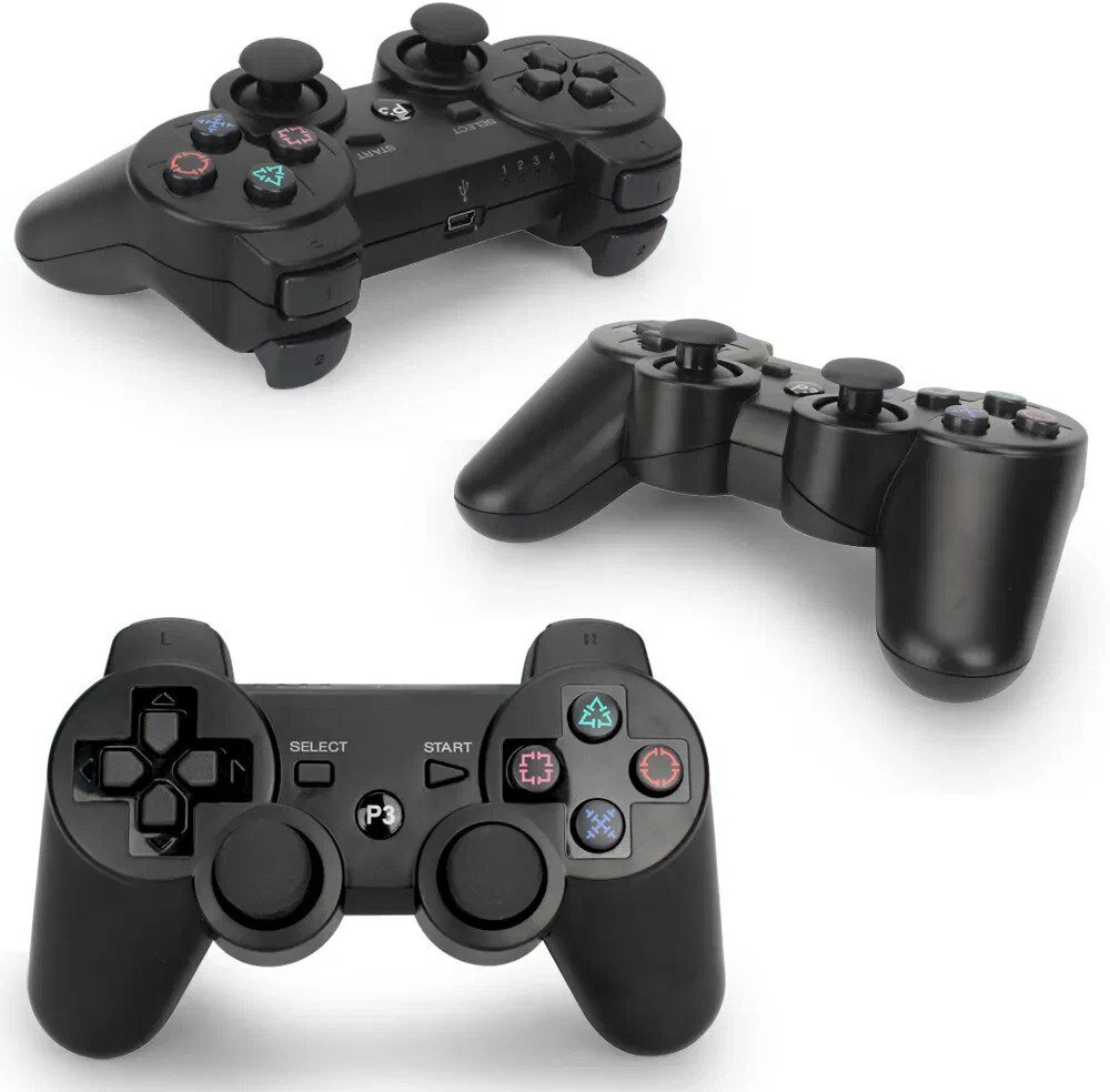 2 шт, беспроводной геймпад DualShock 3, для ноутбука, PS3, Android, iPhone — фото 1