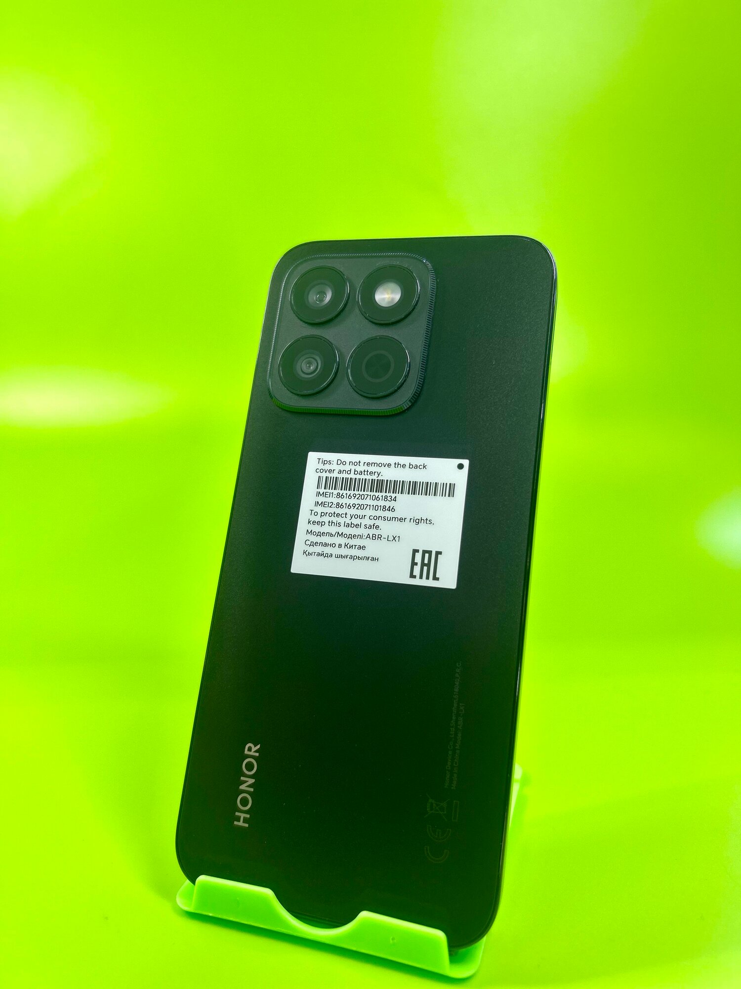 Смартфон HONOR X8c, 8/256 ГБ, черный