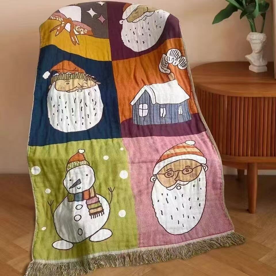Большое хлопковое полотенце Aggcual для дома