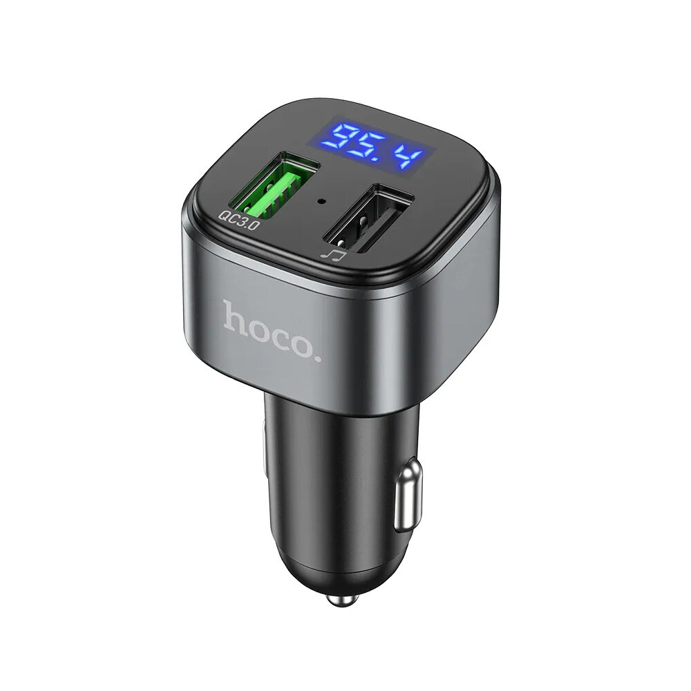 Hoco FM модулятор Hoco E67 Bluetooth + зарядное устройство QC3.0/18W