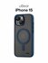 Чехол на iPhone 15 uBear Cloud Mag Case, MagSafe совместимый, уси...