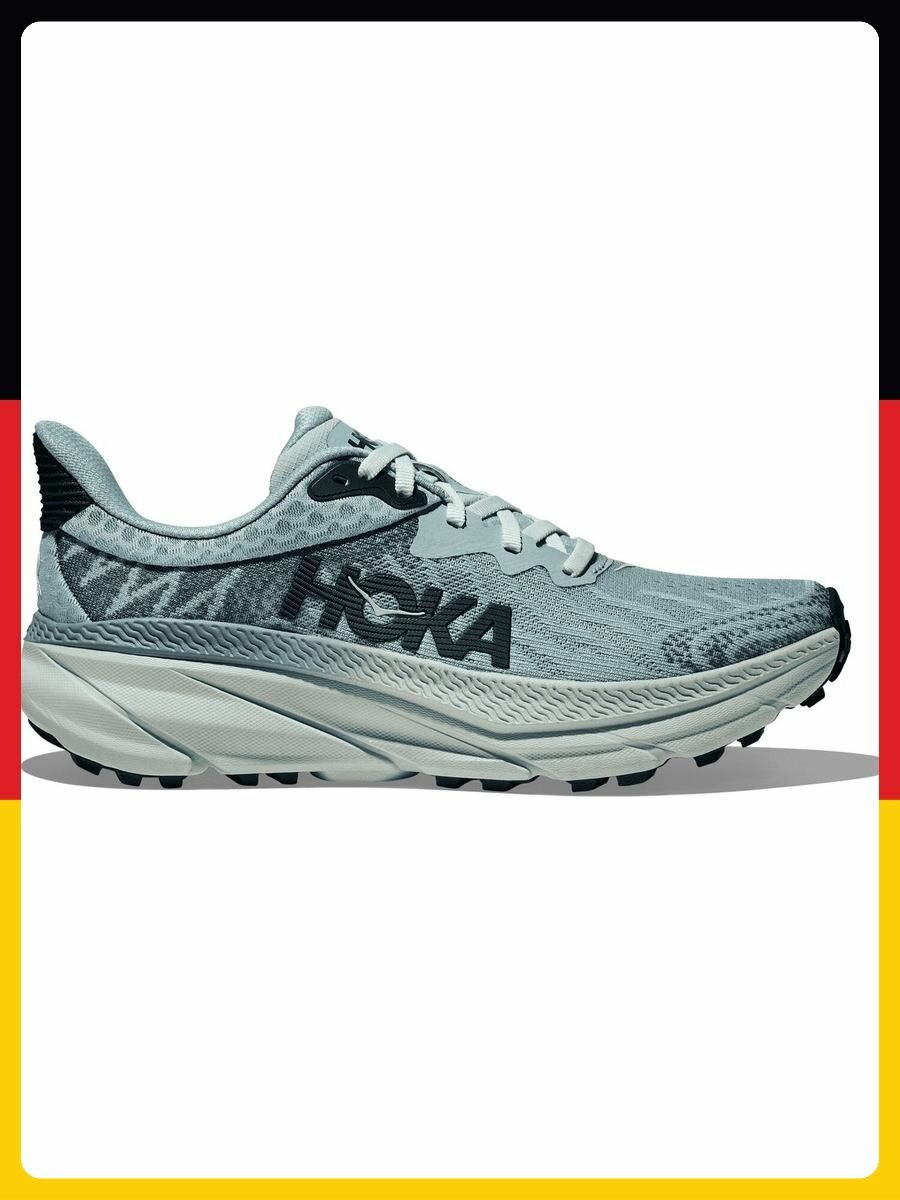 Кроссовки HOKA ONE ONE, размер 38 ⅔ EU, зеленый