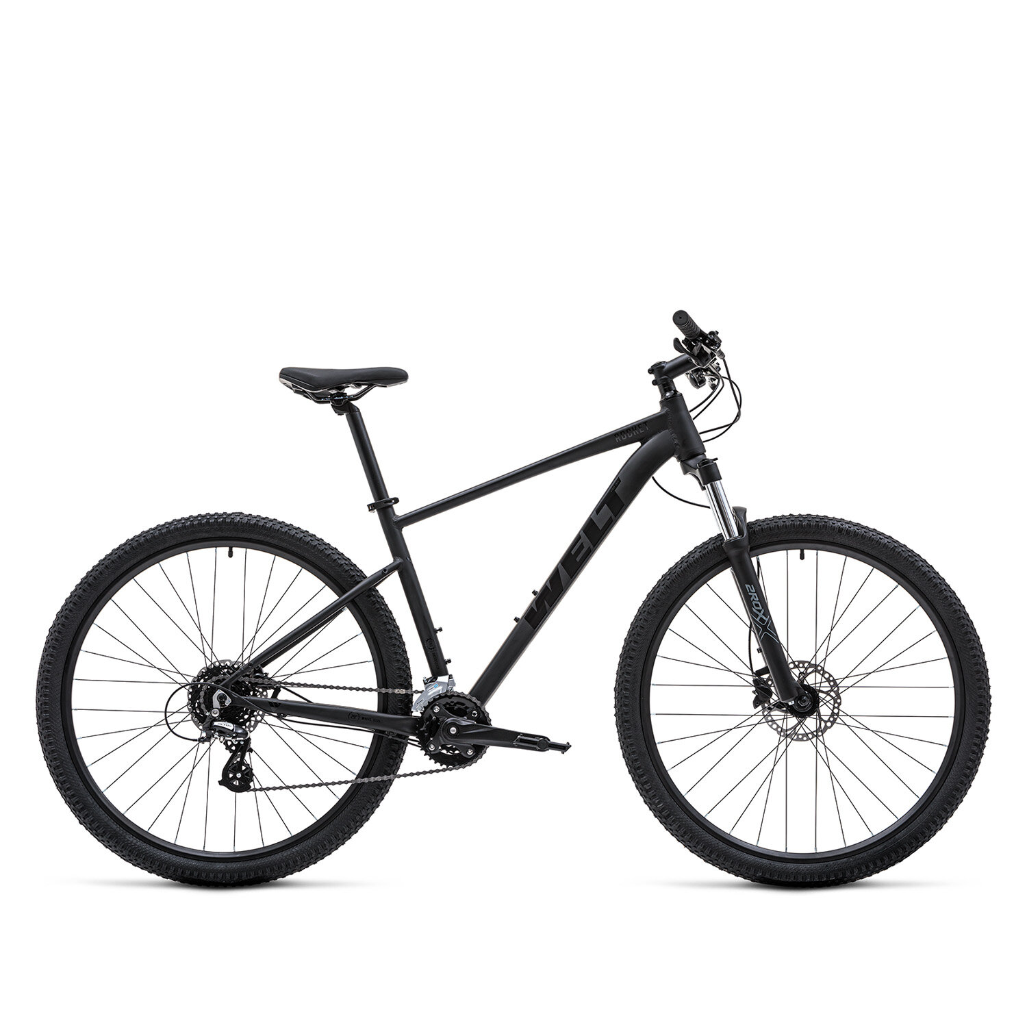 Велосипед Welt Rocket 2.2 29 HD 2025 Total Black (US: M)