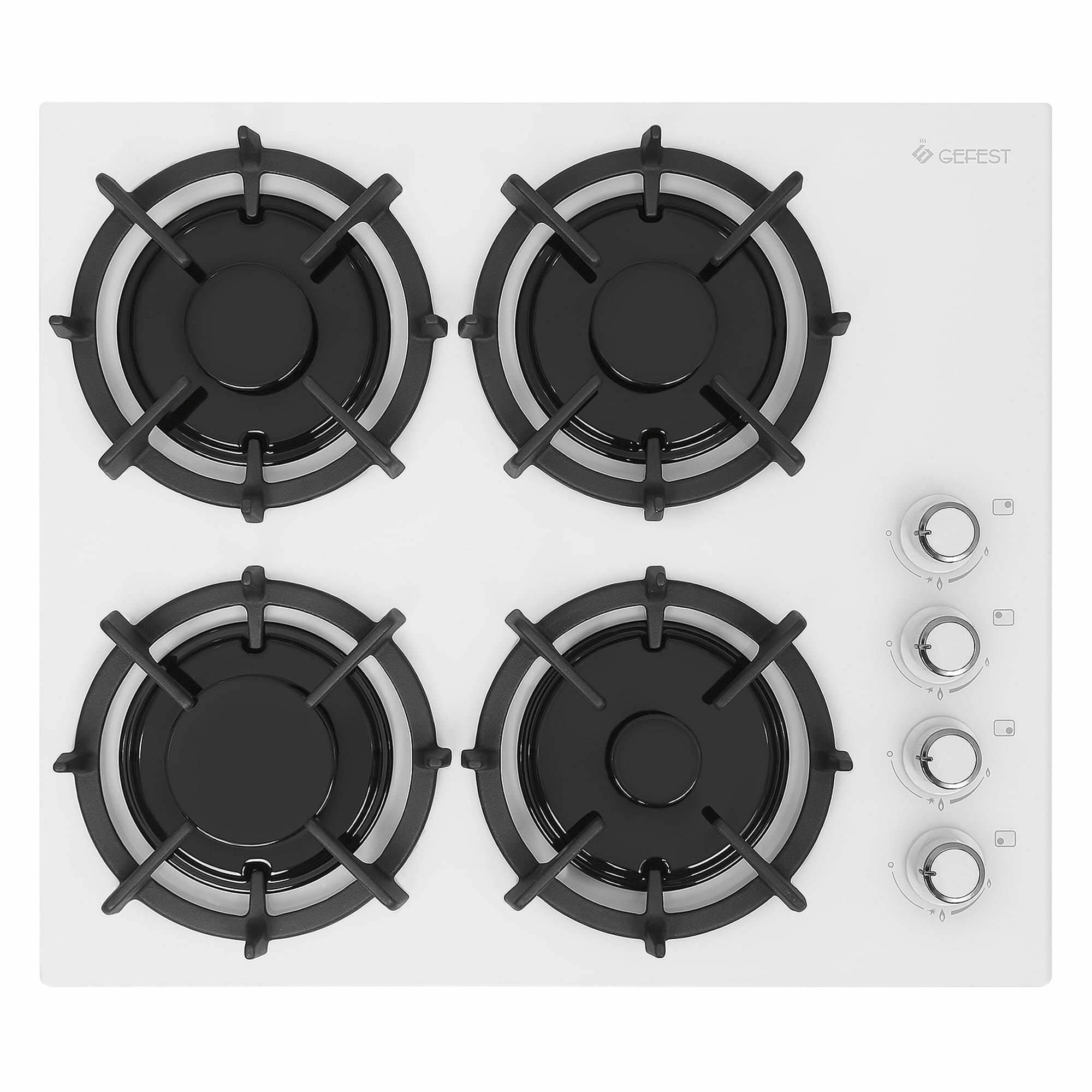 Панель варочная газовая Gefest СГ СВН 2230 К11, белая