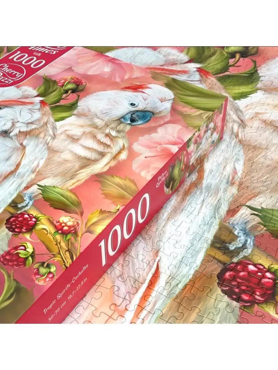 Пазл 1000 элементов Тропические какаду — фото 1