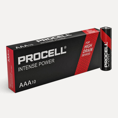 Изображение товара Батарейка DURACELL PROCELL INTENSE AAA BOX10 (10) шт. в боксе, щелочная