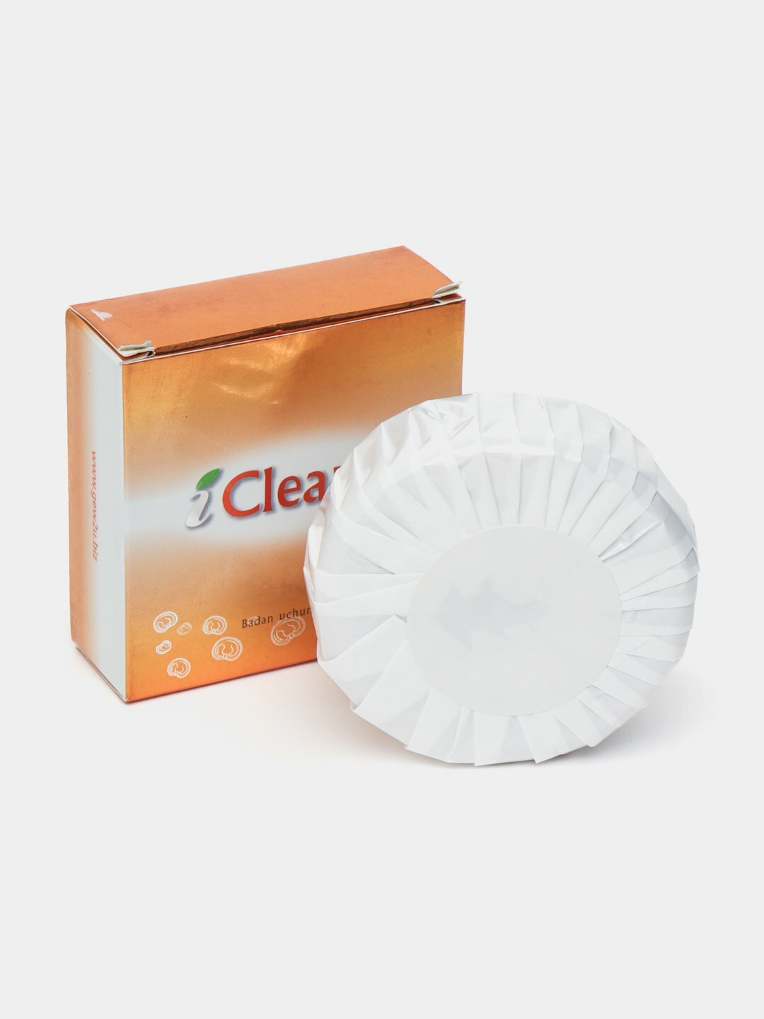 Мыло Gano E Worldwide iCleance, твердое, для тела, для всех типов кожи, 1 шт — фото 1