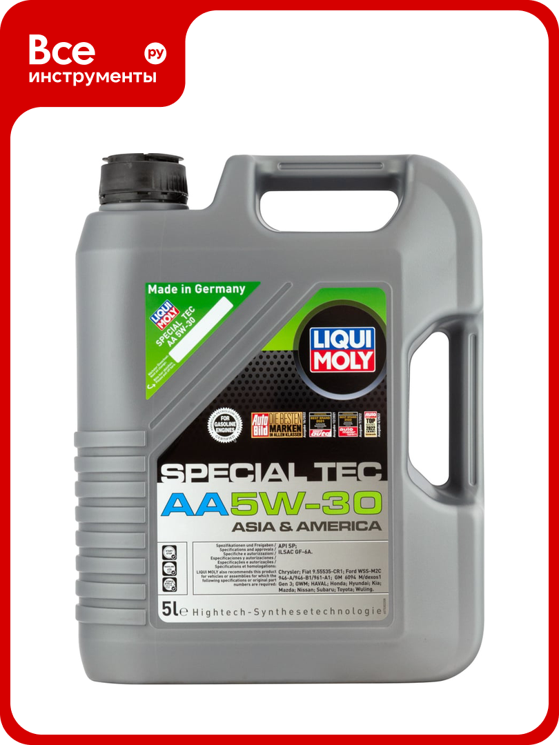 Масло моторное Special Tec AA (5W-30; SN/RC; GF-5; 5 л) LIQUI MOLY 7530
