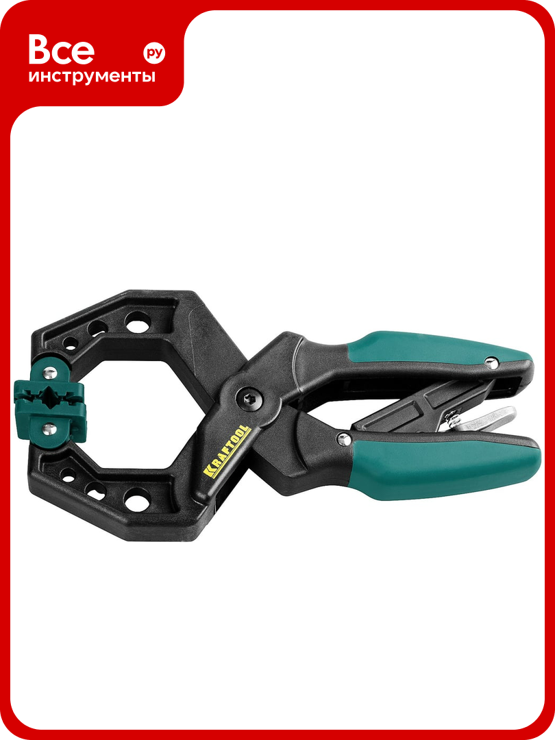 Зажимная струбцина KRAFTOOL RC-6 55х60 мм 32224-05