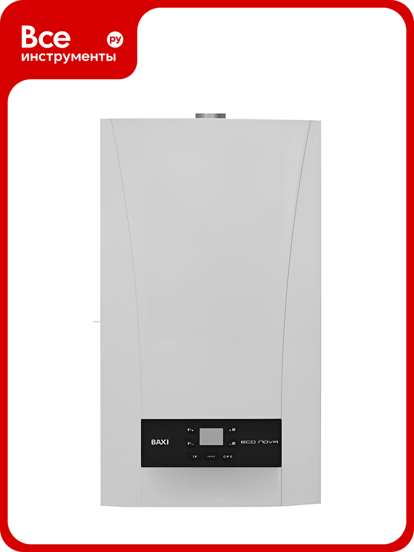 Газовый настенный котел Baxi ECO NOVA 24F, белый 100021428