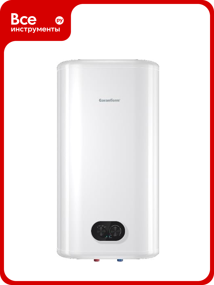Аккумуляционный электрический водонагреватель Garanterm Flat 50 V ЭдЭБ01586