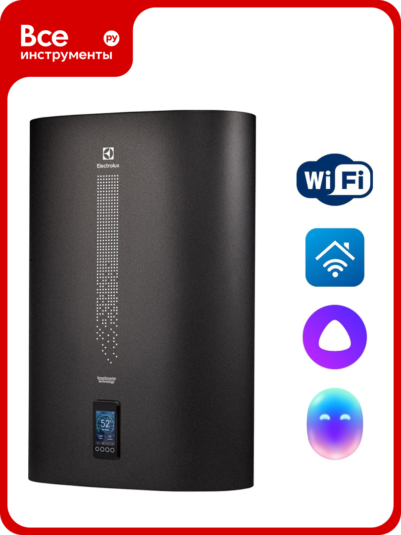 Водонагреватель Electrolux EWH 80 SmartInverter Grafit НС-1428864