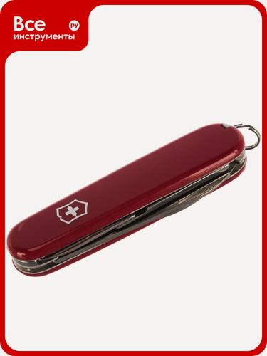 Изображение товара Швейцарский нож Victorinox Compact 1.3405 красный, армейский, лезвие из нержавеющей стали, включает нож, отвертку