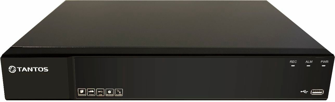 Видеорегистратор TSr-NV04154 Сетевой 4-х канальный для IP камер до 5 МП