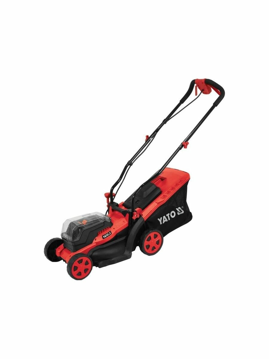 Газонокосилка аккумуляторная Yato YT-85220 36 В литий-ионная батарея 35л 3300об/мин