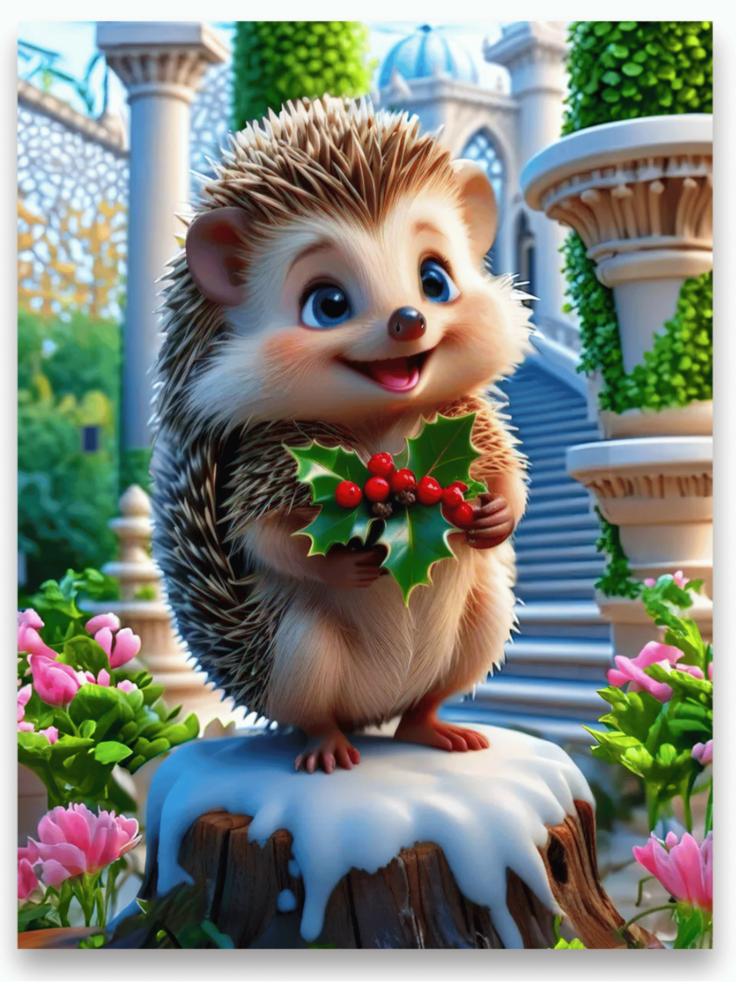 Алмазная мозаика на подрамнике 30х40/Детская