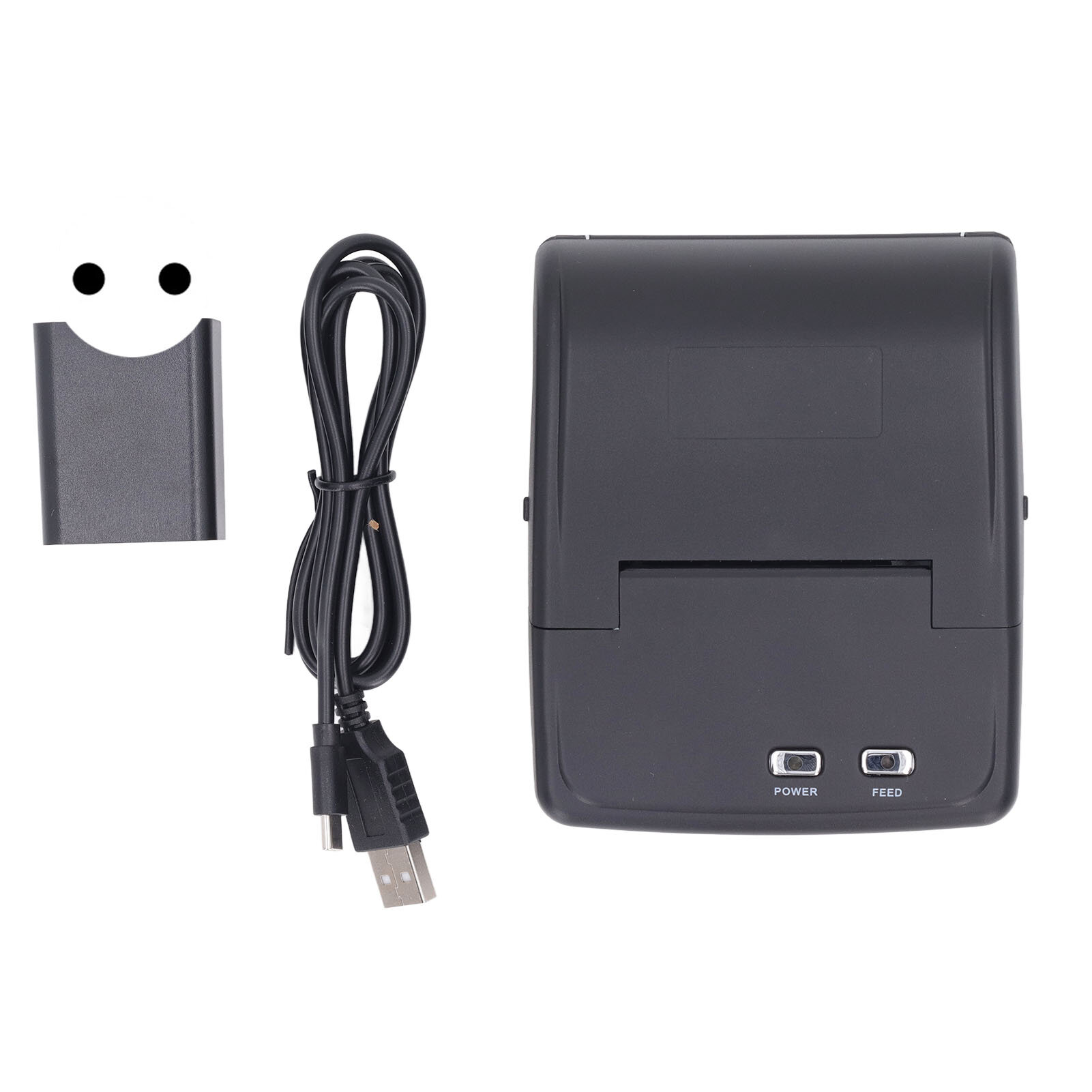 Матричный чековый принтер портативный Bluetooth-принтер 58 мм двухслойный бумажный принтер переменный ток 110 240 В вилка европейского стандарта