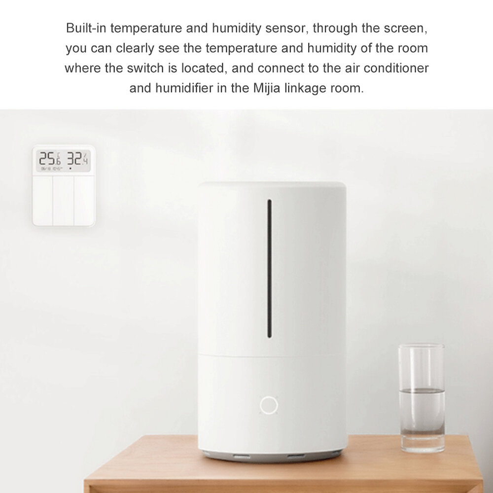 Изображение Умный выключатель Xiaomi Mijia с датчиком температуры