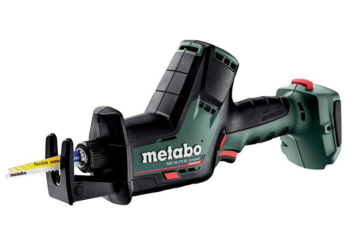 Аккумуляторная сабельная пила Metabo SSE 18 LTX BL Compact, (602366850)