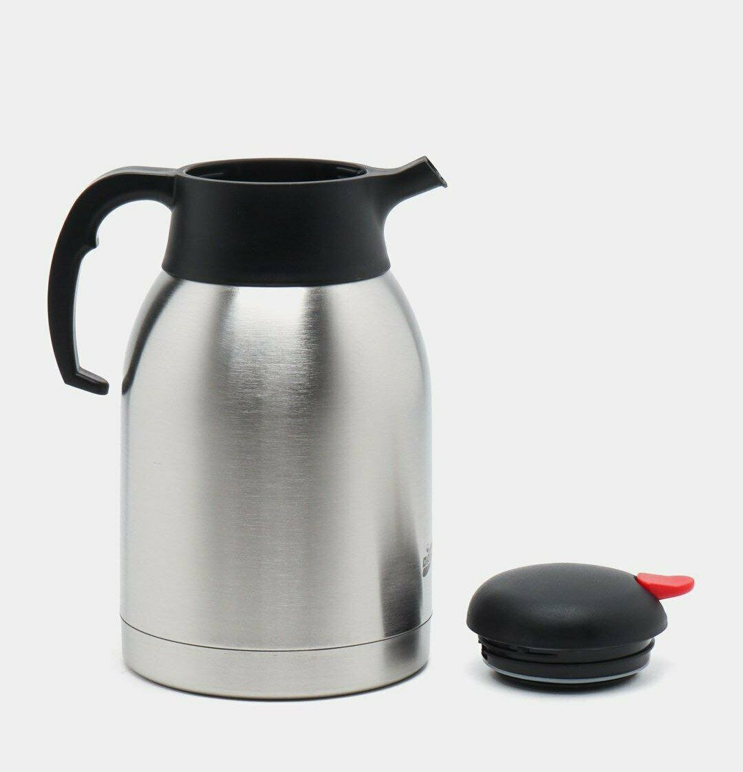 Термос металлический "Days" 1,5 литра, держит холод и тепло более 4 часов