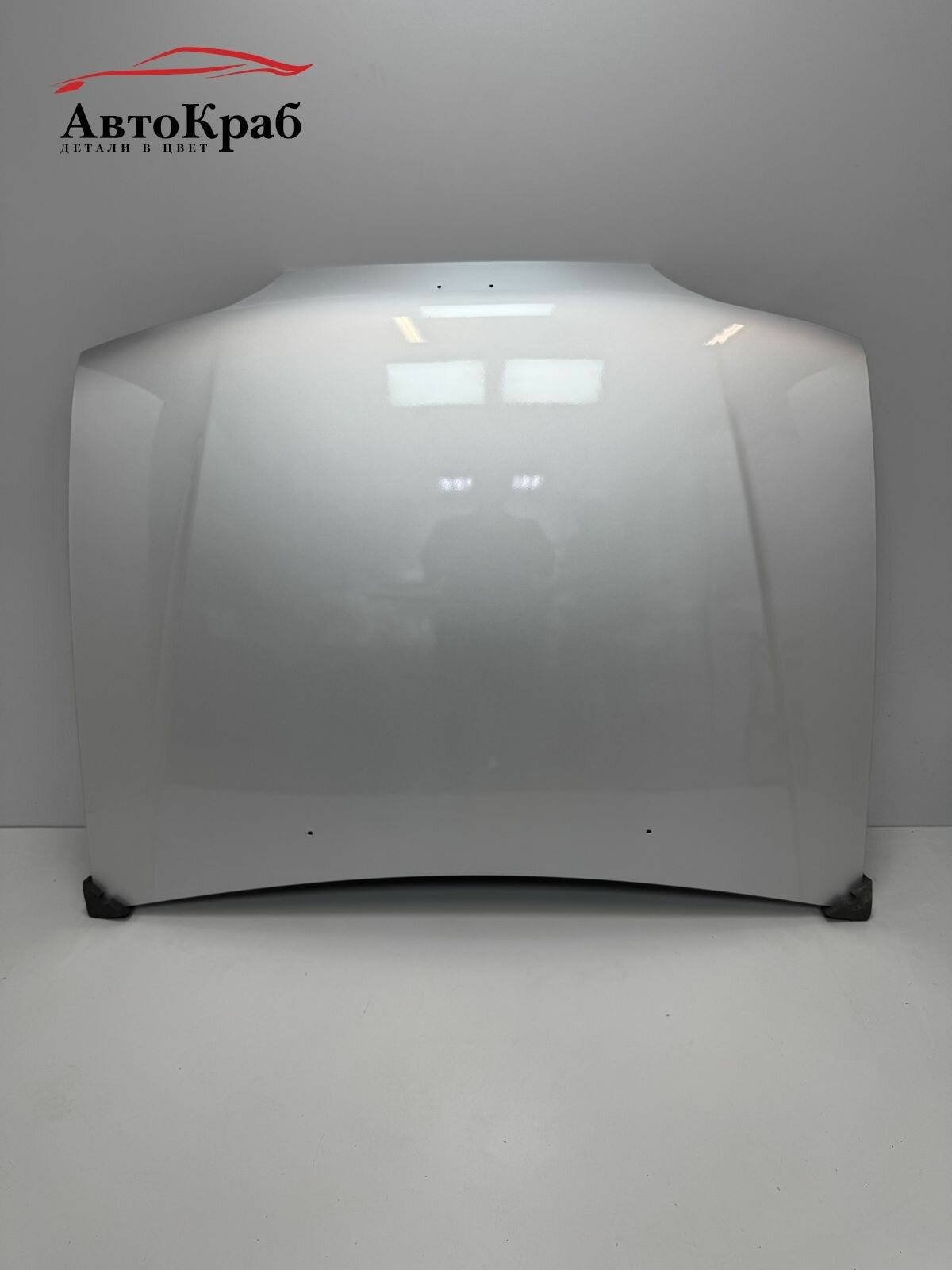 Капот в цвет для ВАЗ (LADA) 2114 I (2001 — 2014) 690 - снежная королева серебристый