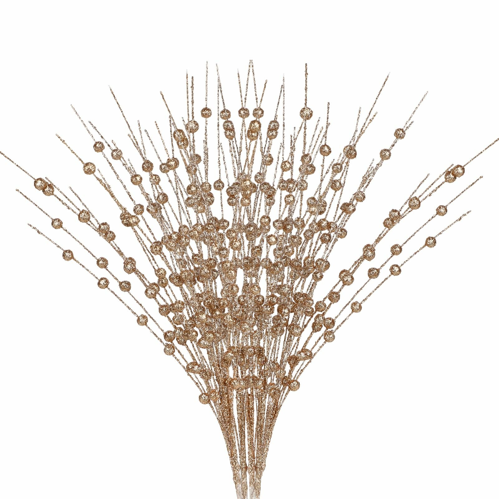 Искусственный ягодный букет из розового золота 40 см пенопластовая фруктовая гирлянда для рождественской елки DIY decoration