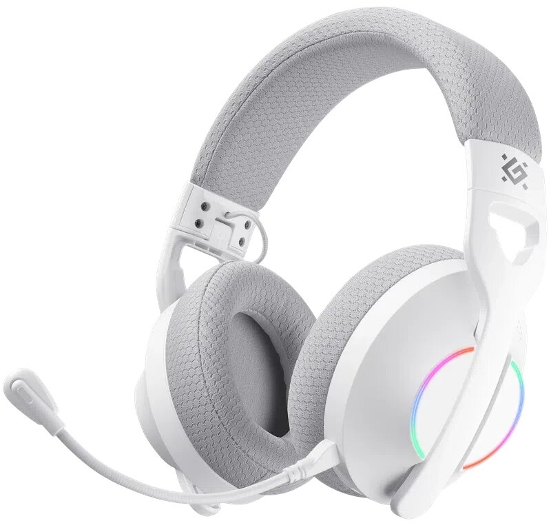 Беспроводная гарнитура DEFENDER Weaver Pro BT/2.4G, белый 62550