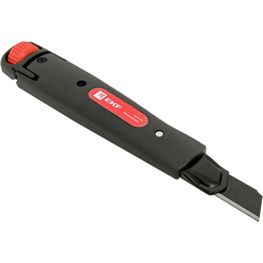 Нож строительно-монтажный Ekf 18мм НСМ-80 (SK4) Heavy Duty (до 60кг) Professional, ncm-80-pro