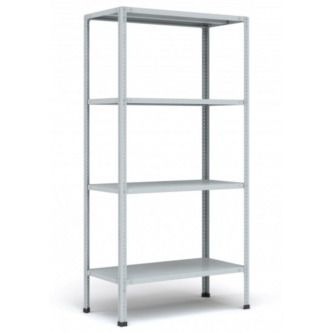 Стеллаж Практик MS  металл  200x100x60 см  серый