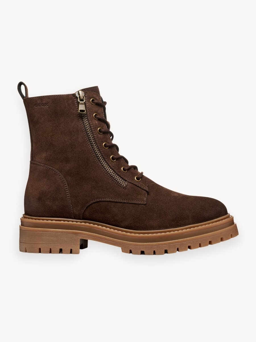 Ботинки GEOX Iridea, размер 39 EU, темно-коричневый
