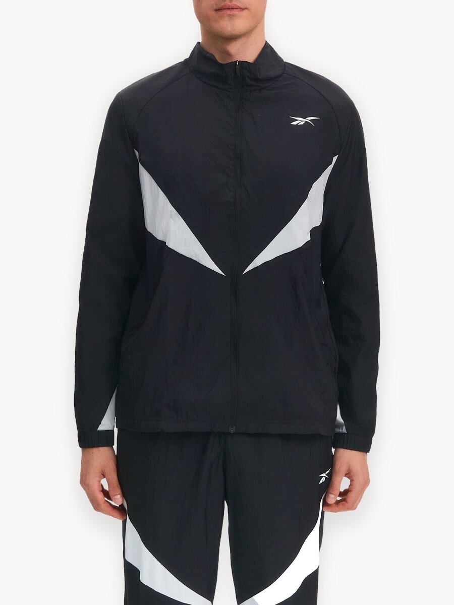 Олимпийка Reebok Basketball Track Top, размер XL, , черный