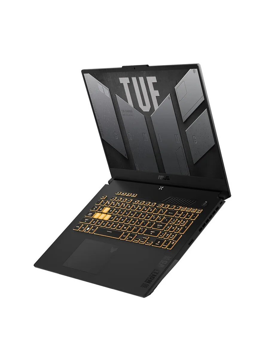 Ноутбук ASUS TUF Gaming A17 2023 FA707NU-HX070 90NR0EF5-M00430 (17.3", Ryzen 5 7535HS, 16Gb/ SSD 1024Gb, GeForce® RTX 4050 для ноутбуков) Серый - фото №19