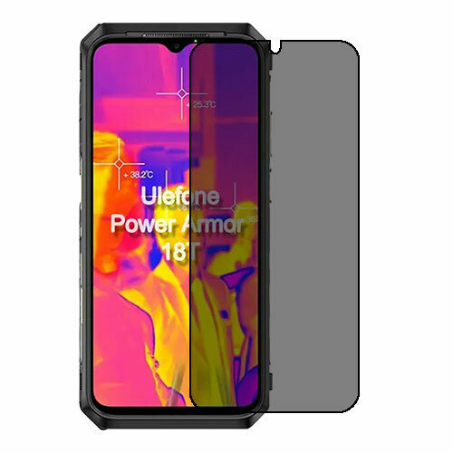 Защитный экран Скрин Мобайл для Ulefone Power Armor 18 из нано стекло приватное 9H