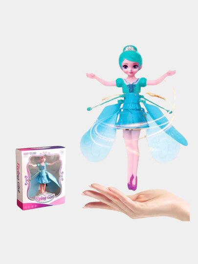 Игрушечная летающая девочка