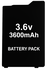 Аккумулятор для PSP 3000/2000, 3600 mAh