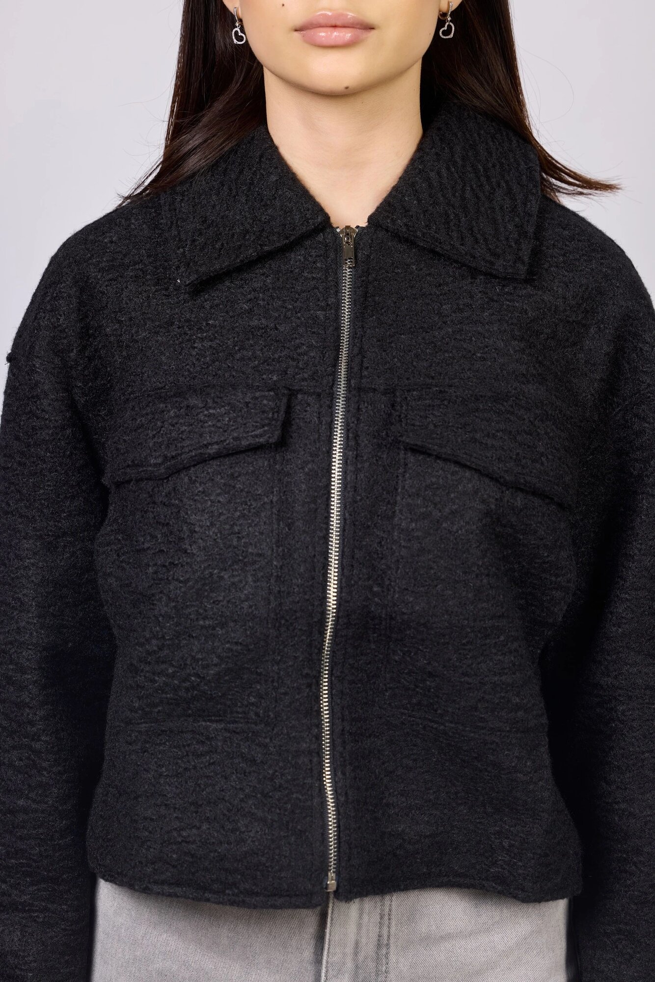 Куртка Selfie, размер S, черный — фото 1