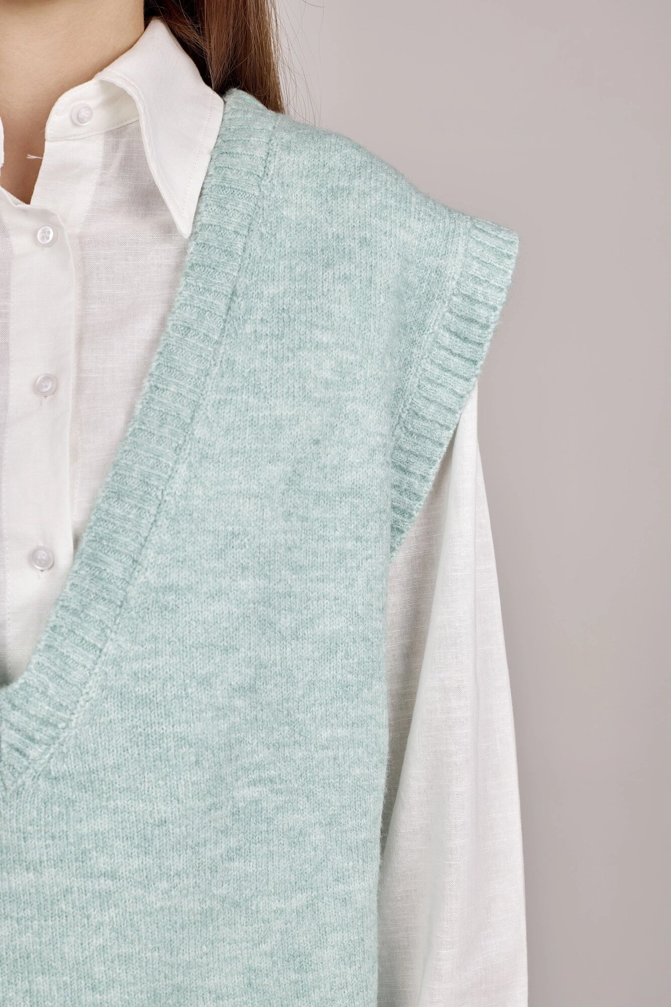 Жилет Selfie, размер S, светло-зеленый — фото 1