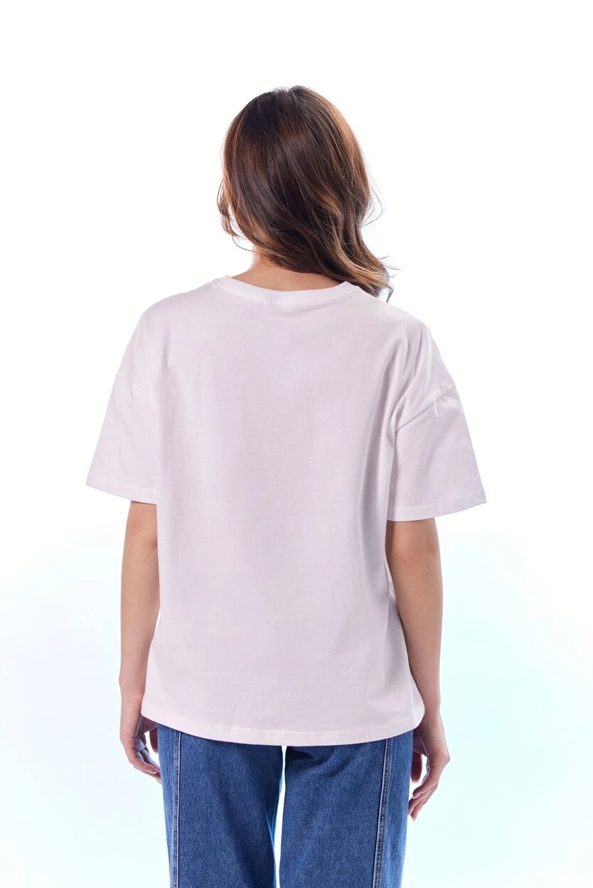 Футболка Selfie, размер XS, белый — фото 1