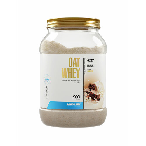 Протеин сывороточный для мужчин и женщин Oat Whey 900г Шоколадное пирожное