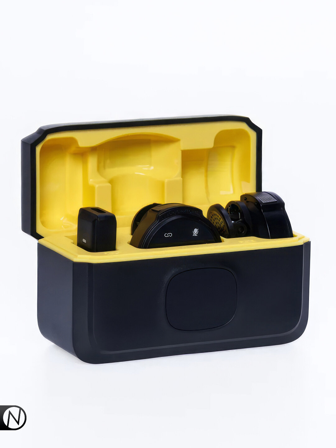 Беспроводной петличный микрофон 2 в 1, для iPhone, с разъёмом Lightning — фото 1