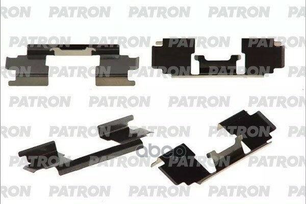 Комплект монтажный тормозных колодок HONDA: CIVIC IV Fastback 09.94-01.97, CIVIC V Aerodeck 04.98-02.01, CIVIC V Fastback 01.9.