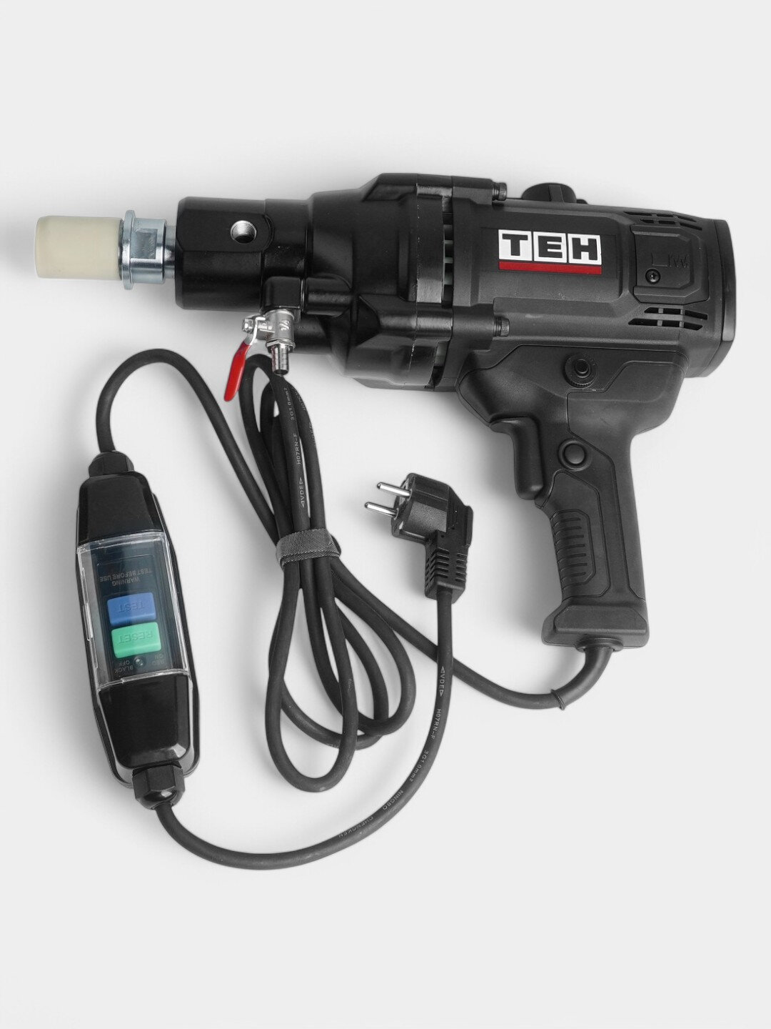 Дрель алмазного бурения TEH TCD8160, мощность 2000Вт, скорость до 1950об/мин — фото 1