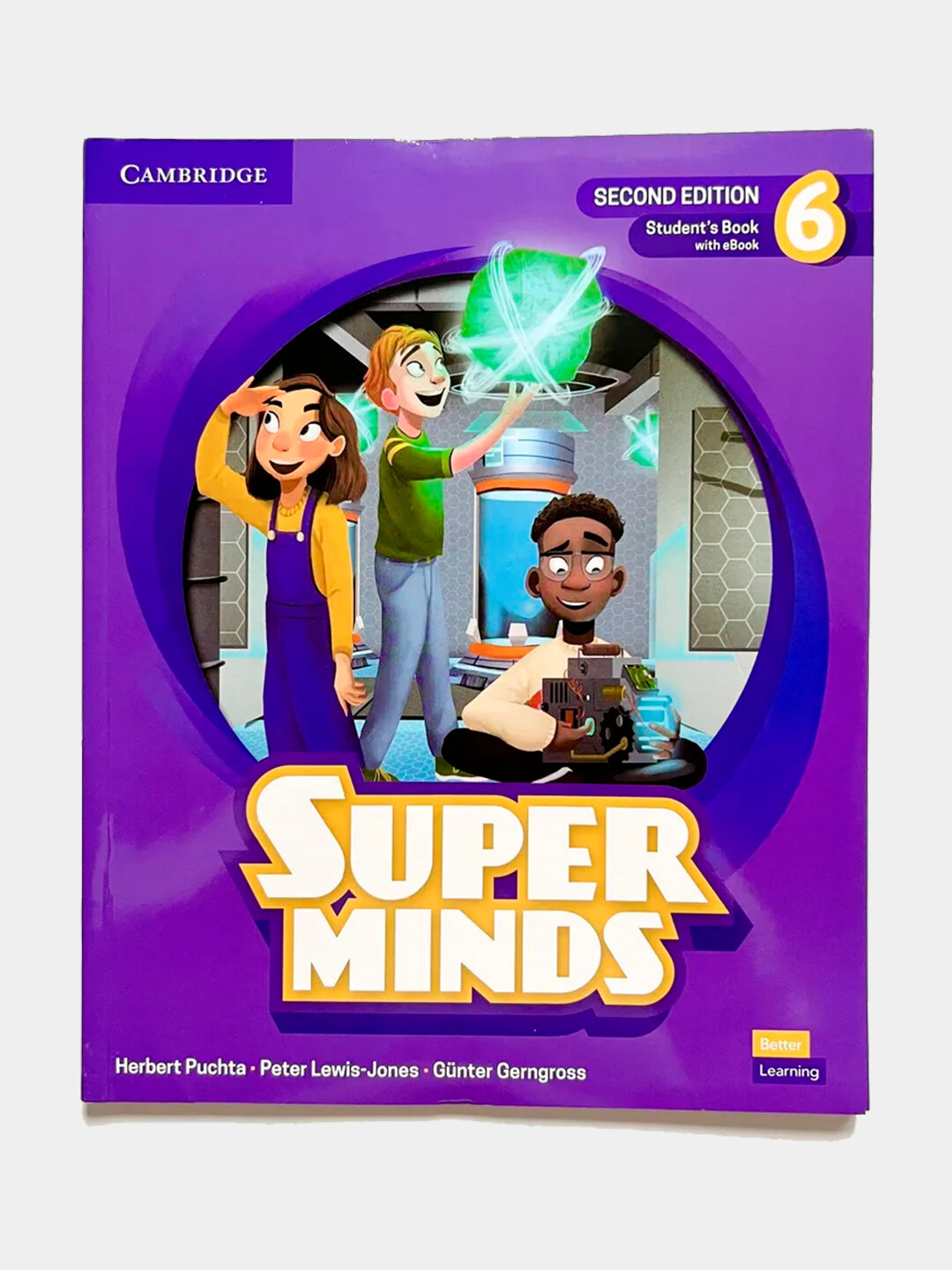 Учебник Super Minds 6 Second Edition, с рабочей тетрадью и CD — фото 1