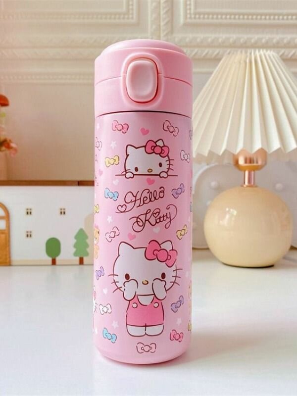 Термокружка SANRIO Hello Kitty ударопрочная светло-розовая 045 л
