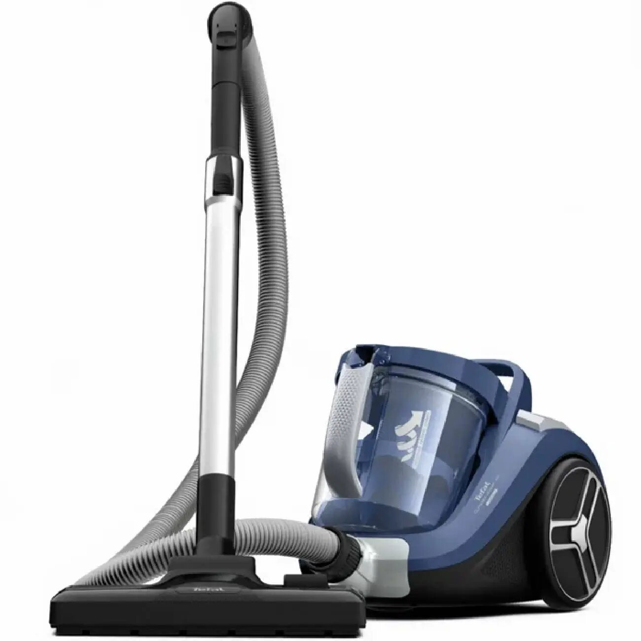 Пылесос Tefal TW4881EA, мощность 550Вт, сухой, контейнер 2,5л, телескопическая труба
