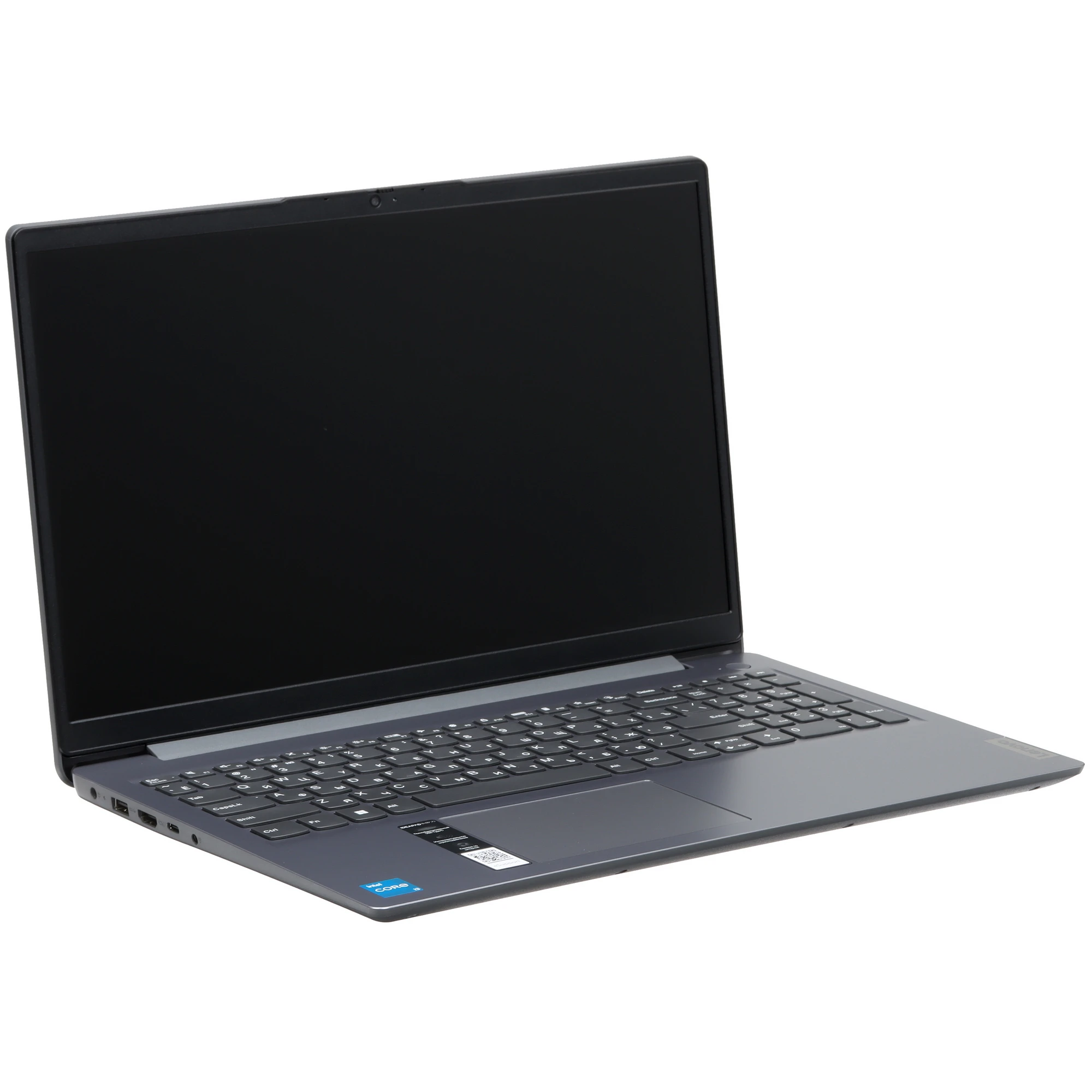 15.6" Ноутбук Lenovo IdeaPad 3 Gen 7, IPS, Intel Core i5-1235U, RAM 16 ГБ, SSD 1 ТБ, Iris Xe Graphics, Windows 11 Pro + Office 2021 Pro Plus, Arctic Grey, Русская раскладка — фото 1