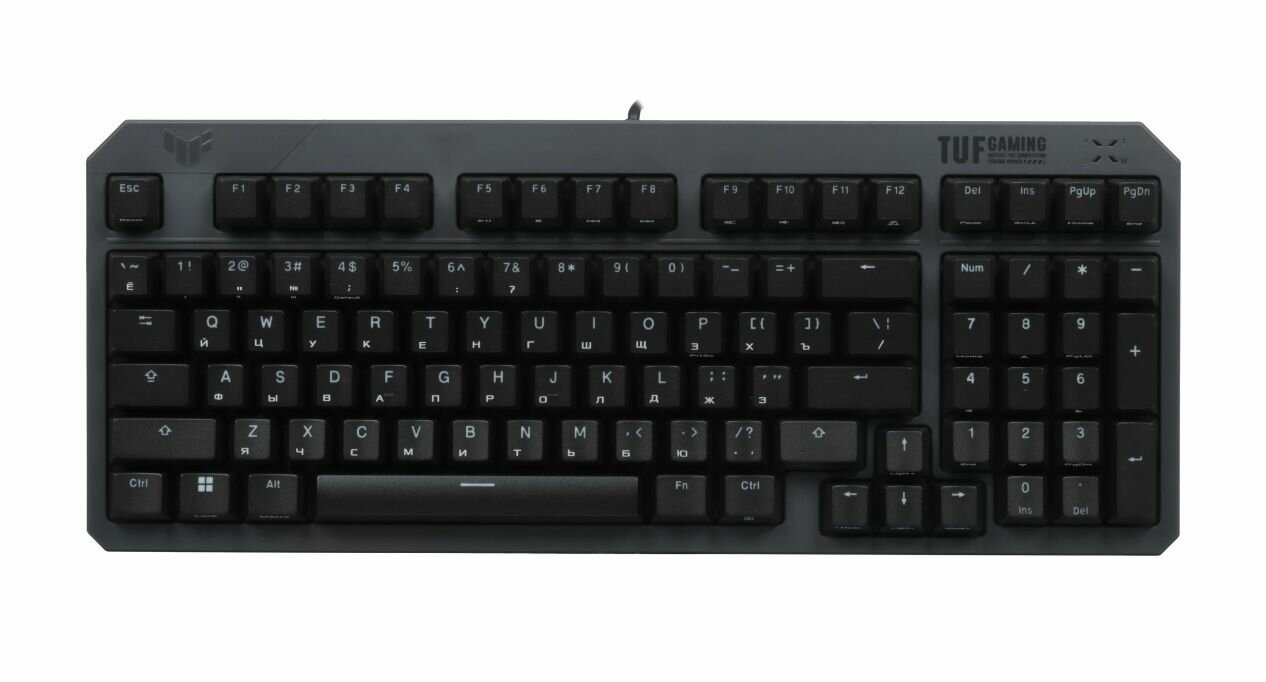 Клавиатура игровая ASUS RA07 TUF K3 GEN II (90MP0390-BKRA01) черный — фото 1