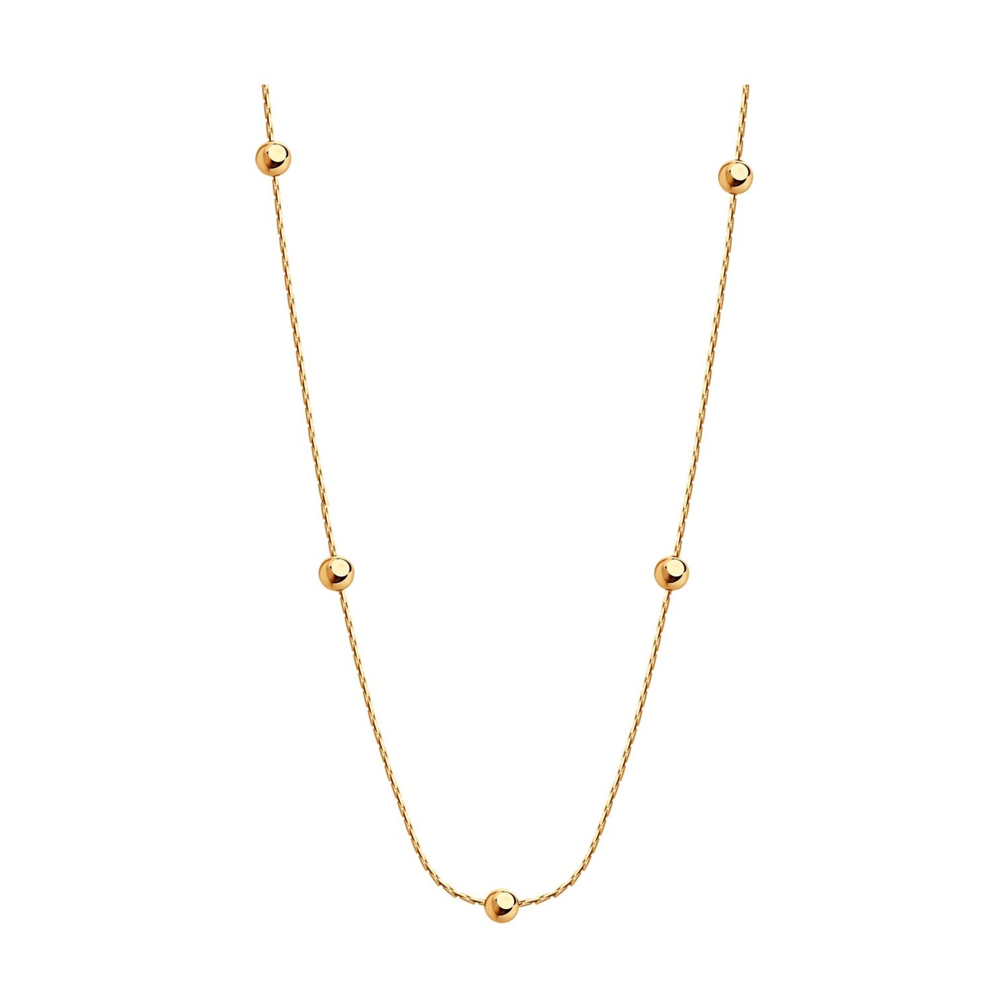 Колье Diamant online, красное золото, 585 проба