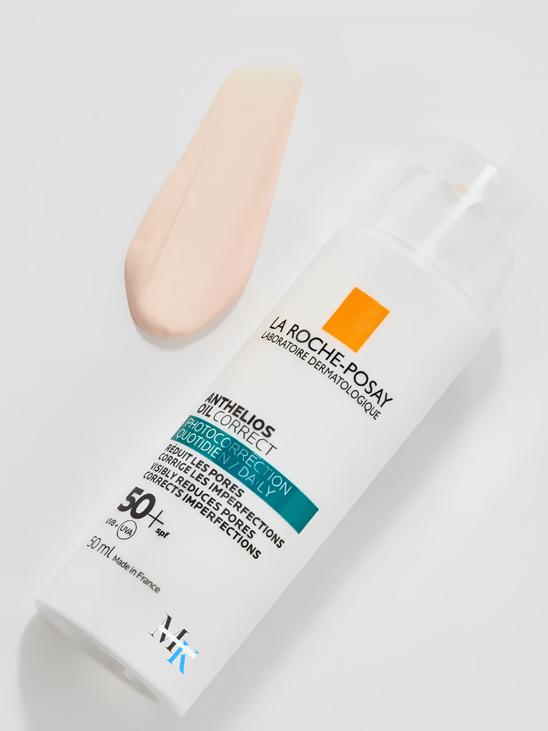 Солнцезащитный крем La Roche-Posay Anthelios Oil Correct SPF 50+, против пятен и морщин, 50мл — фото 1